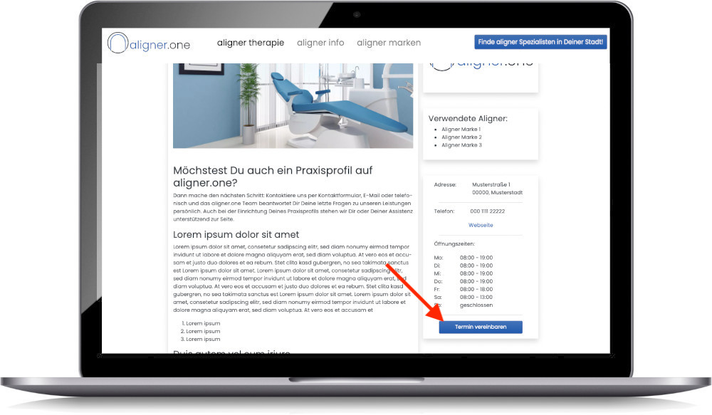 aligner marketing Terminanfragen
